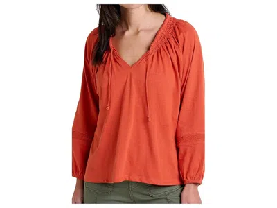 Toad And Co Primo Long Sleeve Peasant Top