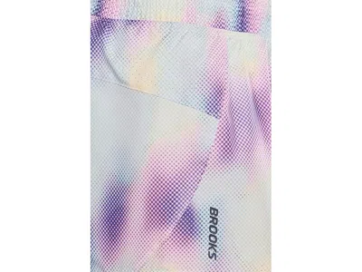 Brooks Dash Short Printed In Blue