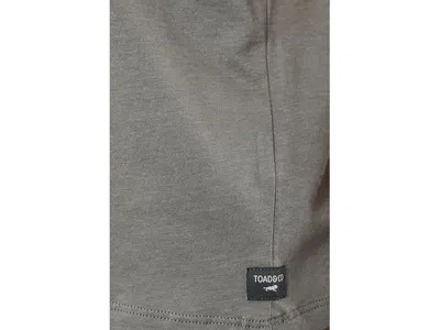 Toad And Co Whisper Tank Top In Gray