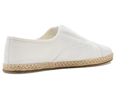 Toms Palmera Plus Espadrille Slipon In White