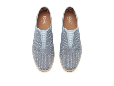 Toms Palmera Plus Espadrille Slipon In Blue