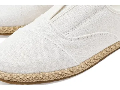 Toms Palmera Plus Espadrille Slipon In White