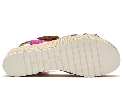 Naot Majorca Platform Sandal In Burgundy