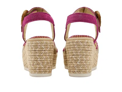 Naot Majorca Platform Sandal In Burgundy