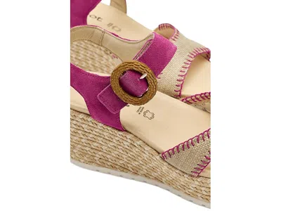 Naot Majorca Platform Sandal In Burgundy