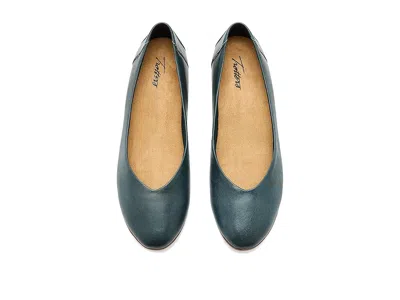 Trotters Iris Flat In Blue