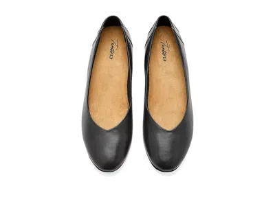 Trotters Iris Flat In Black