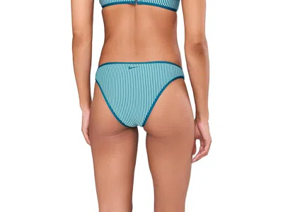 Nike Ripple Texture Hipster Bottom In Blue
