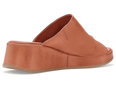 Miz Mooz Patsey Platform Wedge Slide Sandal In Brown