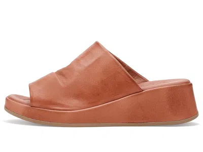 Miz Mooz Patsey Platform Wedge Slide Sandal In Brown