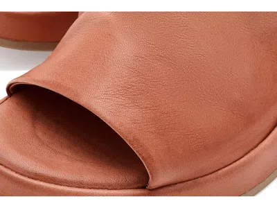 Miz Mooz Patsey Platform Wedge Slide Sandal In Brown