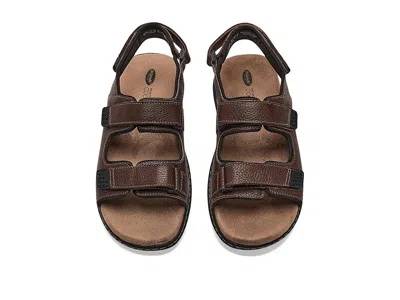 Dr. Scholl's Gavin Hook-and-loop Sandal In Brown