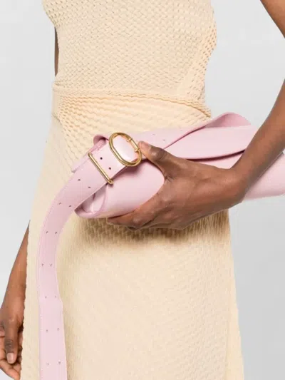 Jil Sander Cannolo Small Leather Belt Bag Rectangular