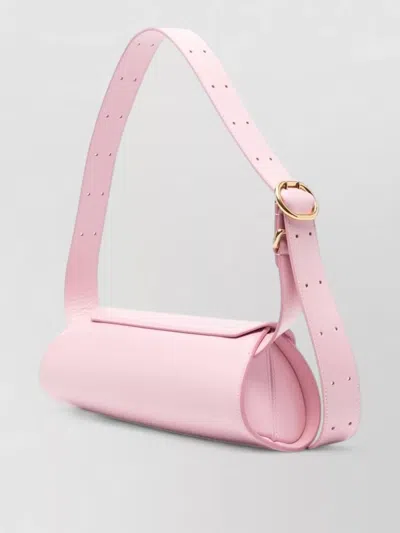 Jil Sander Cannolo Small Leather Belt Bag Rectangular
