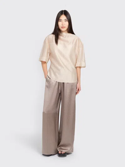 Filippa K Sheer Tee In Neutral