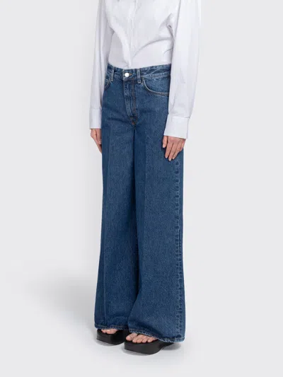 Filippa K Wide-leg Jeans In Blue