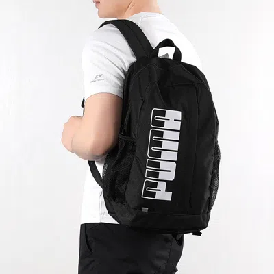Puma Plus Ii Backpack 'black' In Pink