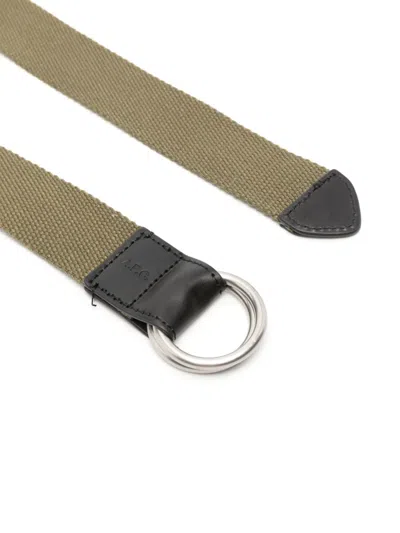 Apc Logo-debossed Belt In Multi