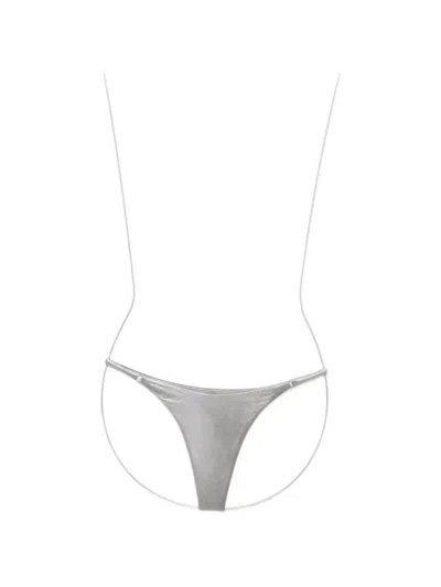 Isa Boulder Forward Bikini Bottom In Gray