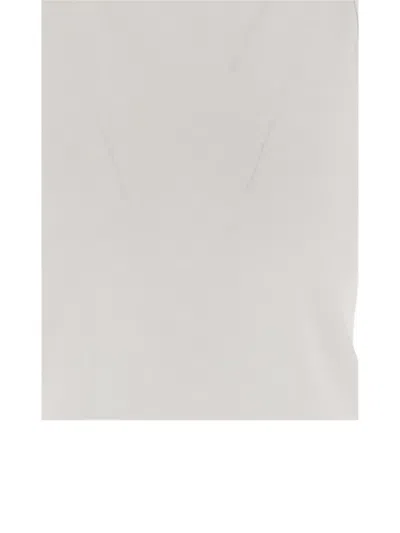Jacquemus White Ruffle Buttoned T-shirt In White