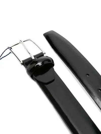 Anderson's Leather Belt In Green