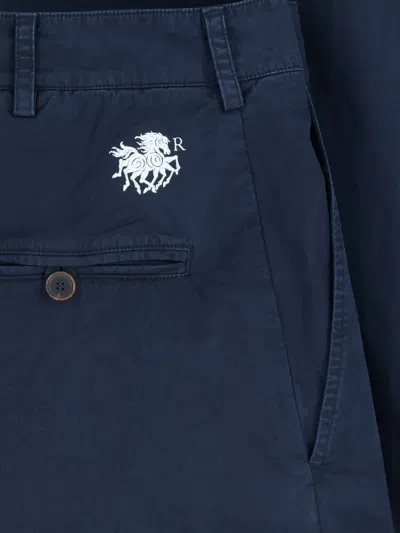 Ranra Logo Chinos In Multi