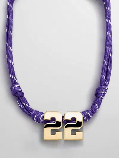 Baublebar Knotty Varsity Custom Necklace In Pattern