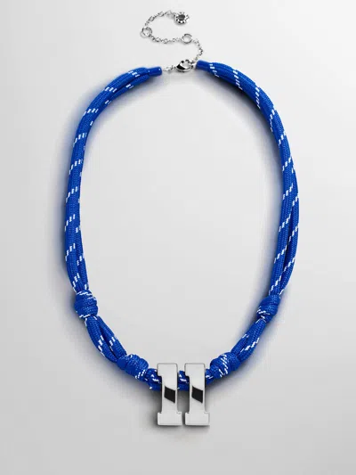 Baublebar Knotty Varsity Custom Necklace In Pattern