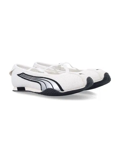 Puma Women S H-street Ballet Sneakers Warm In White