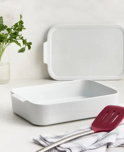 The Cellar James Medium Ceramic Lasagna Baker, Macy's Exclusive In White