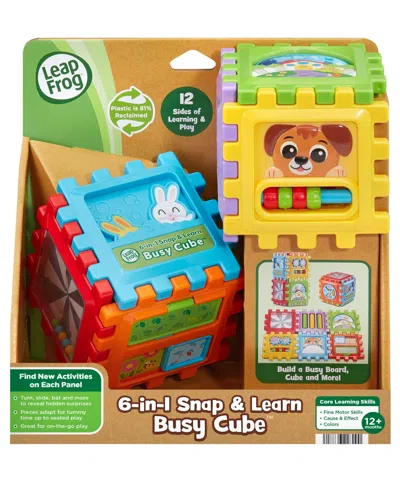 Leapfrog 6-in-1 Snap & Learn Busy Cube In Multi