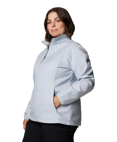 Columbia Plus Size Kruser Ridge Iii Softshell Jacket In Blue