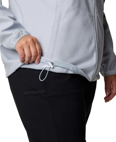 Columbia Plus Size Kruser Ridge Iii Softshell Jacket In Blue