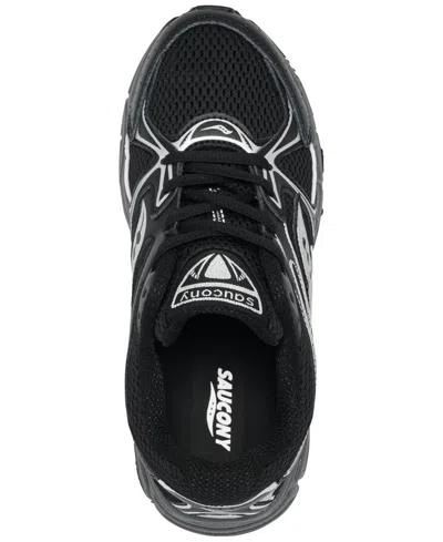 Saucony Big Kids Ride Millennium Casual Sneakers From Finish Line In Black
