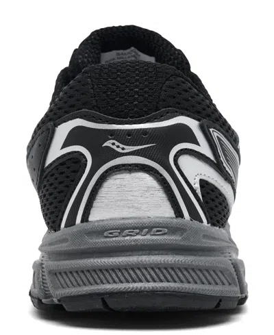 Saucony Big Kids Ride Millennium Casual Sneakers From Finish Line In Black