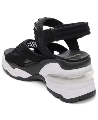 Ash Diva Slingback Platform Sandal In Black