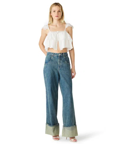 Steve Madden Leta Top In White