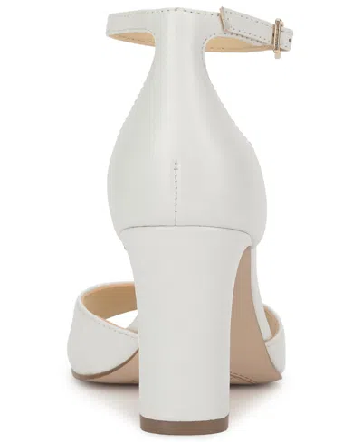 Jessica Simpson Luxcilla Block Heel Sandal In White