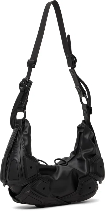 Innerraum Black Object M02 Small Half Moon Bag In Black