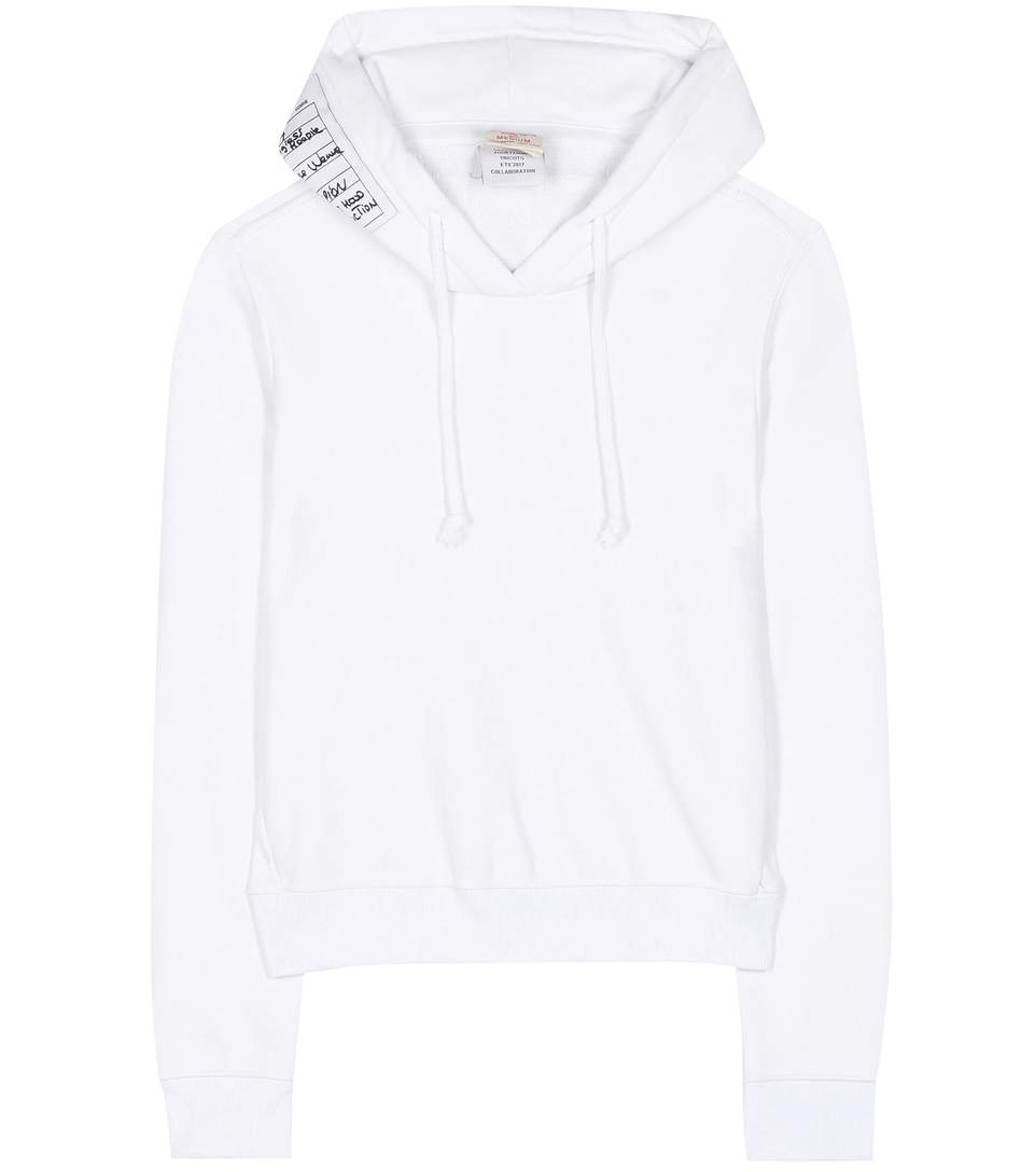 white champion hooded sweatshirt