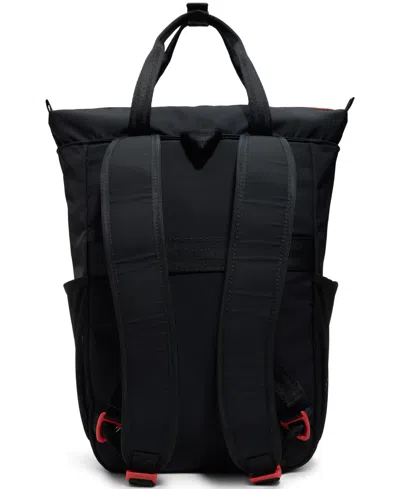 Hunter Men's Explorer Messenger Backpack In Black