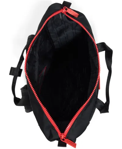 Hunter Men's Explorer Messenger Backpack In Black