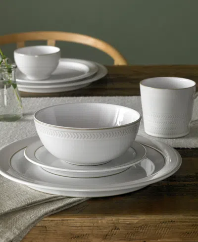 Denby Natural Canvas 4 Piece Place Setting In Multi