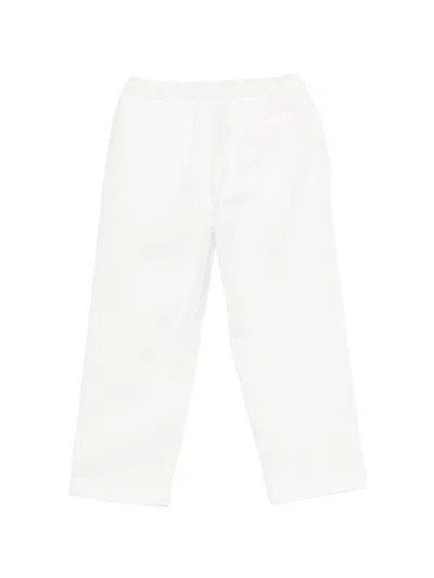 Siola Button Trousers In White