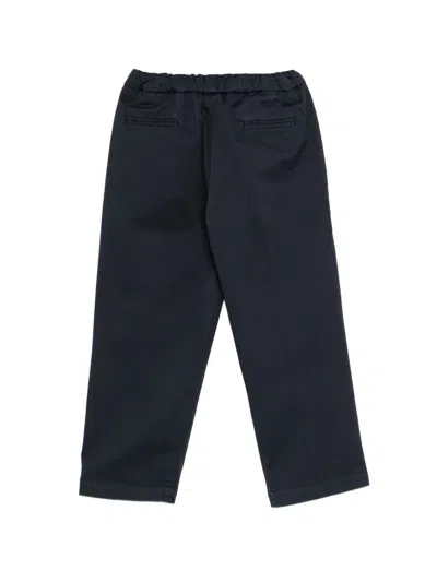 Siola Button Pleated Trousers In Blue