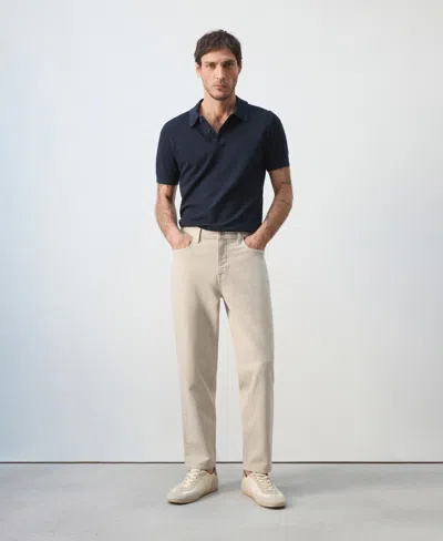 Mango Jeans Benc Sand In Neutral