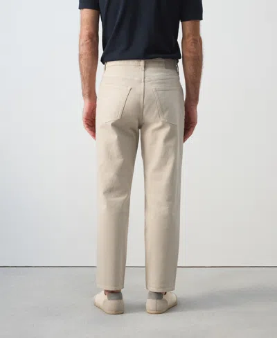 Mango Jeans Benc Sand In Neutral