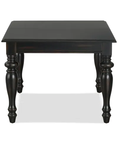 Macy's Daria Rectangular Dining Table, Created For  In Black