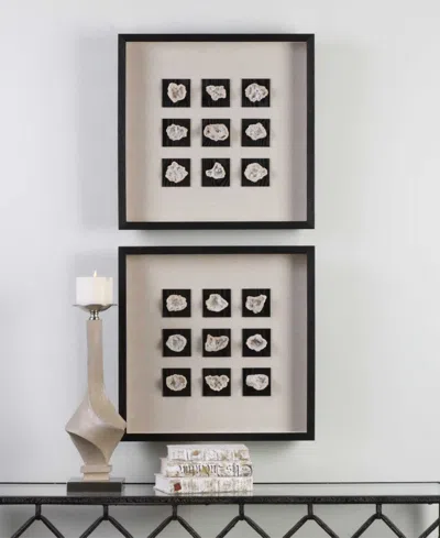 Uttermost Geode Shadow Box In Multi