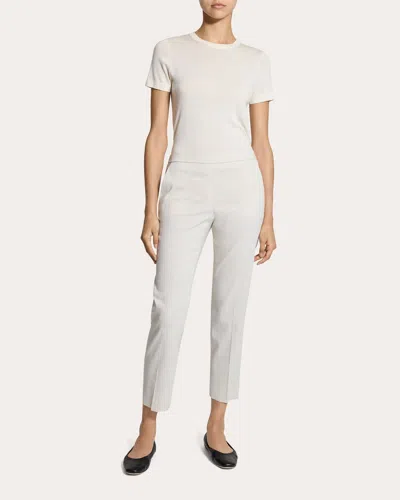 Theory Treeca Pull-on Pants In White